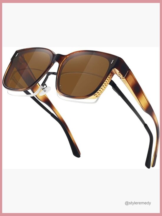 Oversized Fit Over Glasses Polarized Sunglasses for Driving main image 7
